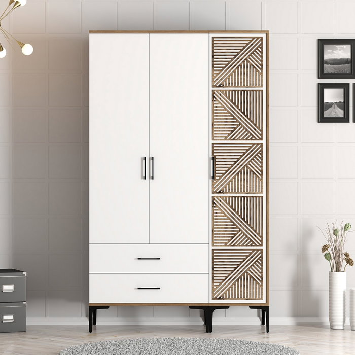 Hanah Home Kumsal PT - Nogal y blanco Hanah Home Kumsal PT - Nogal y blanco
